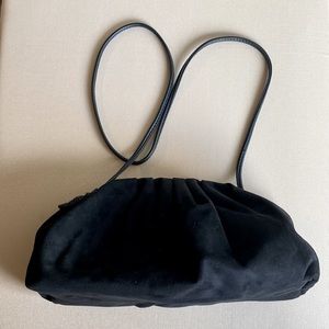 Banana Republic Black Suede Clutch/Purse